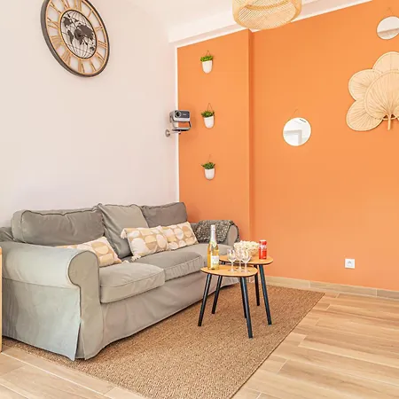 Maison 6-7p, Terrasses, Proche Plages, Centre דירה ניס