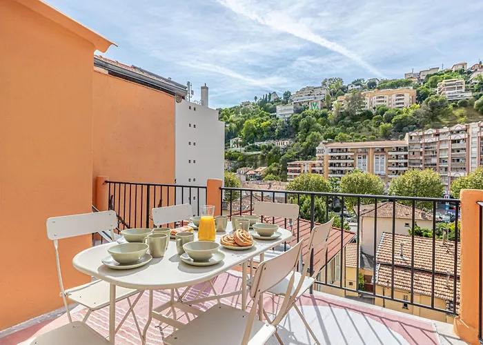 アパート Maison 6-7p, Terrasses, Proche Plages, Centre ニース